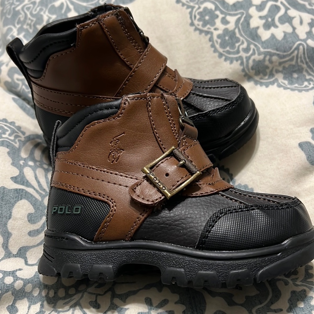 **Like New** Polo Ralph Lauren Kids Winter Boots Size 6 1/2